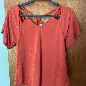 Burnt orange shirt